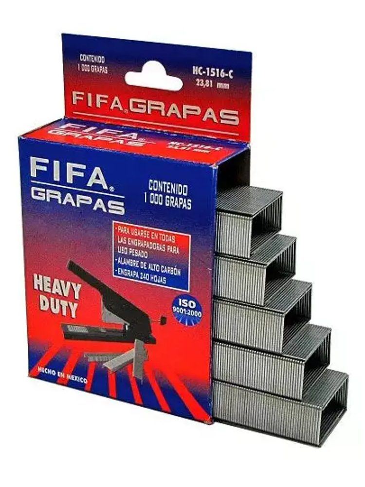 Grapas de uso pesado 15/16 FIFA Heavy Du