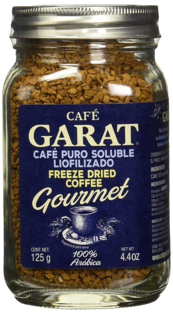 Café soluble Garat liofilizado de 125 GR