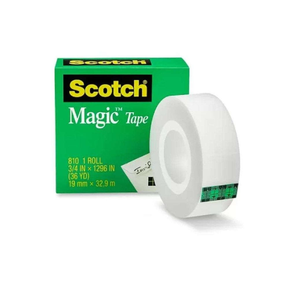 Cinta Mágica Scotch 19mm x 12.7m con des