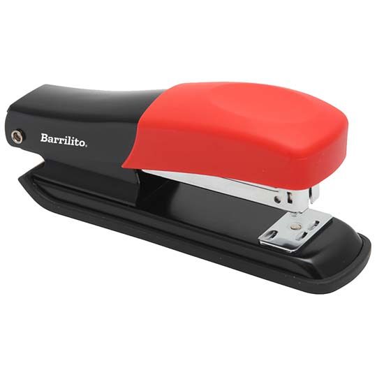 Engrapadora media tira Barrilito metálic
