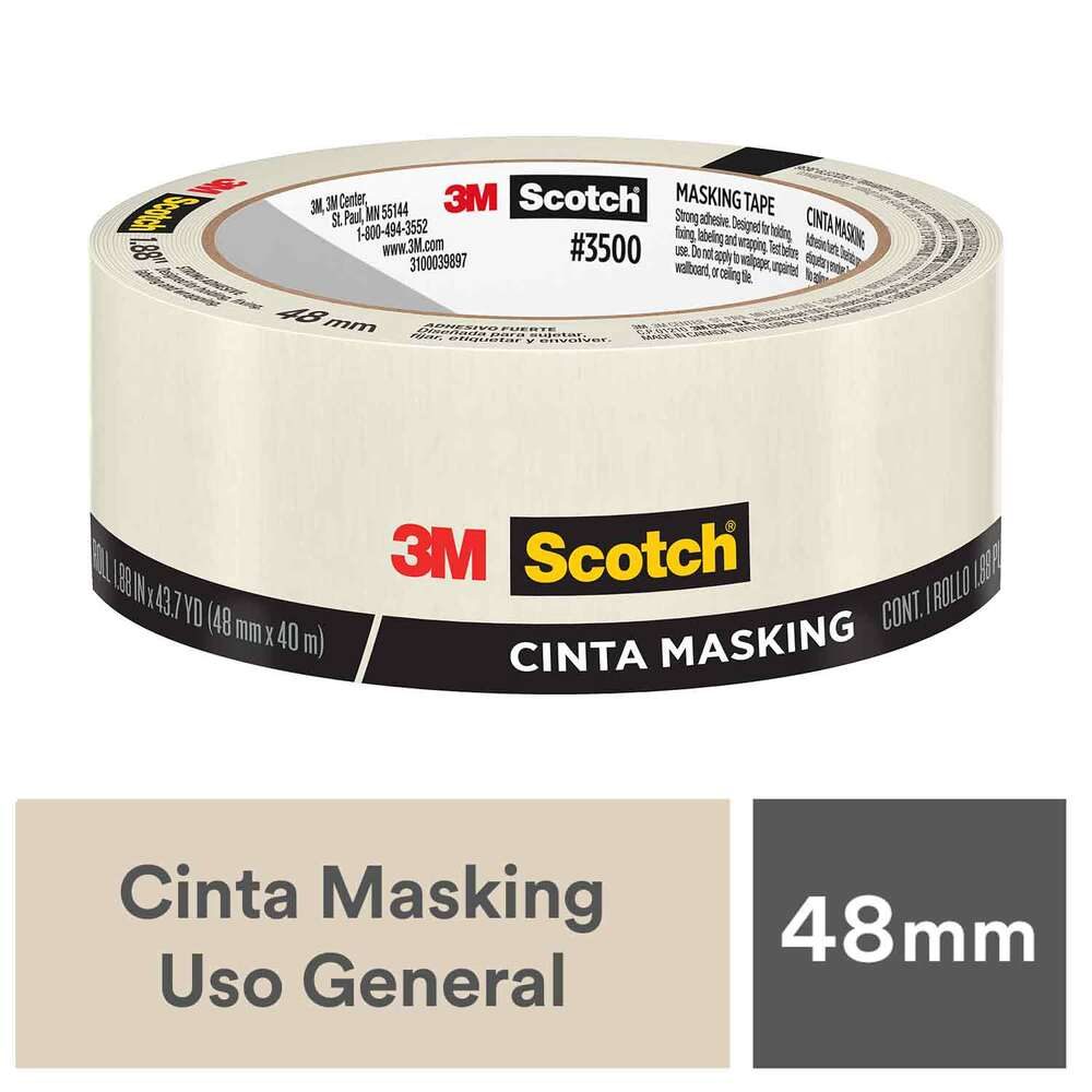 masking tape 3M 3500 48mmx40m 1 pza