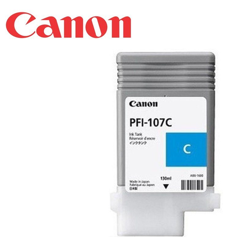 Tanque de tinta Canon PFI-107 cyan