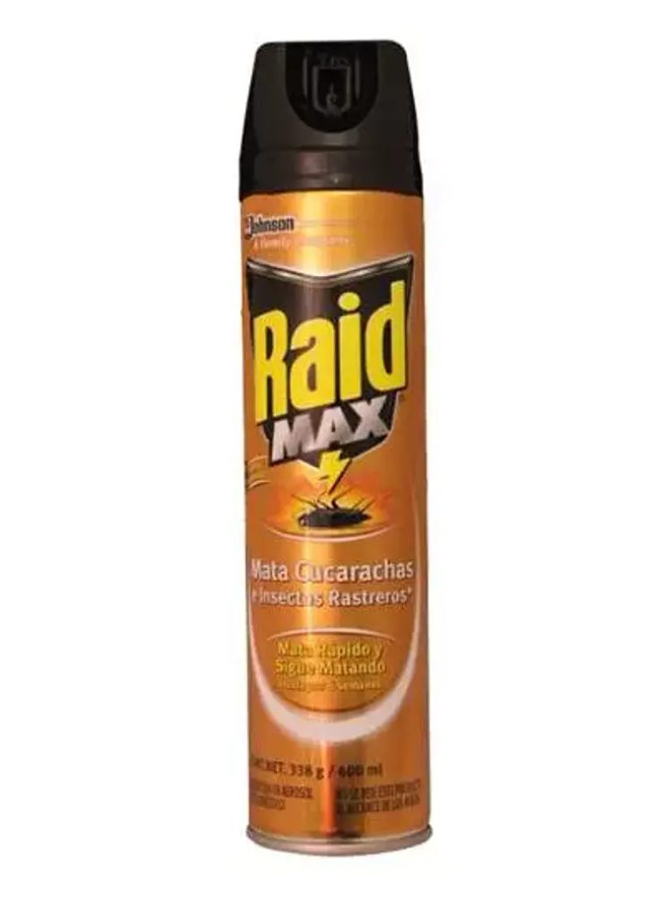 Insecticida en aerosol Raid max, cucarac