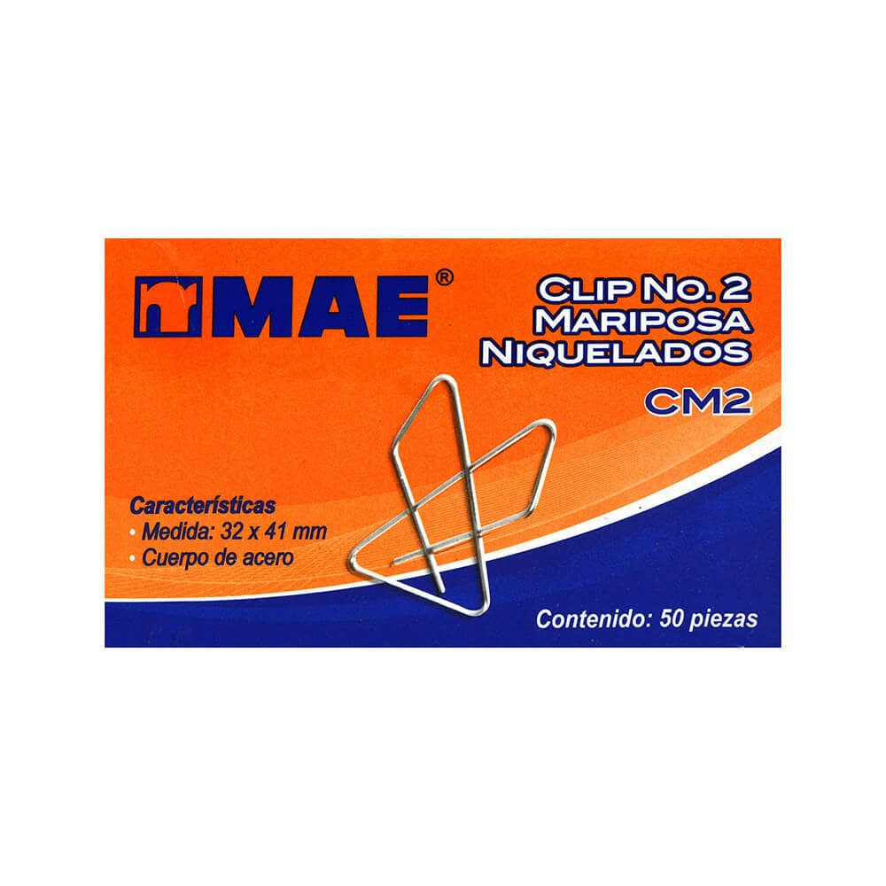 Clip mariposa no.2 mae