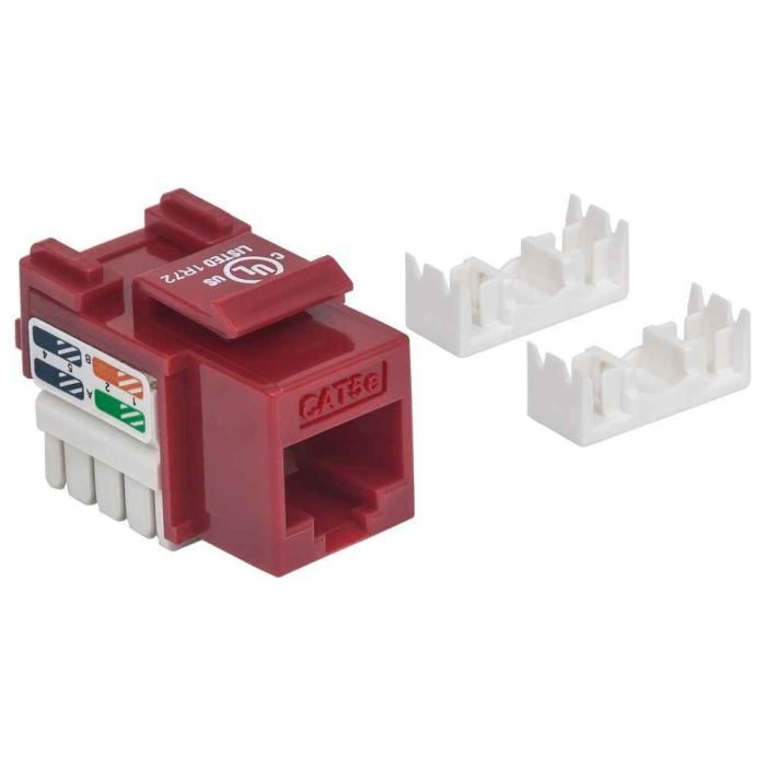 Jack, Intellinet, 210355, Cat 5E de Impacto Keystone Blanco