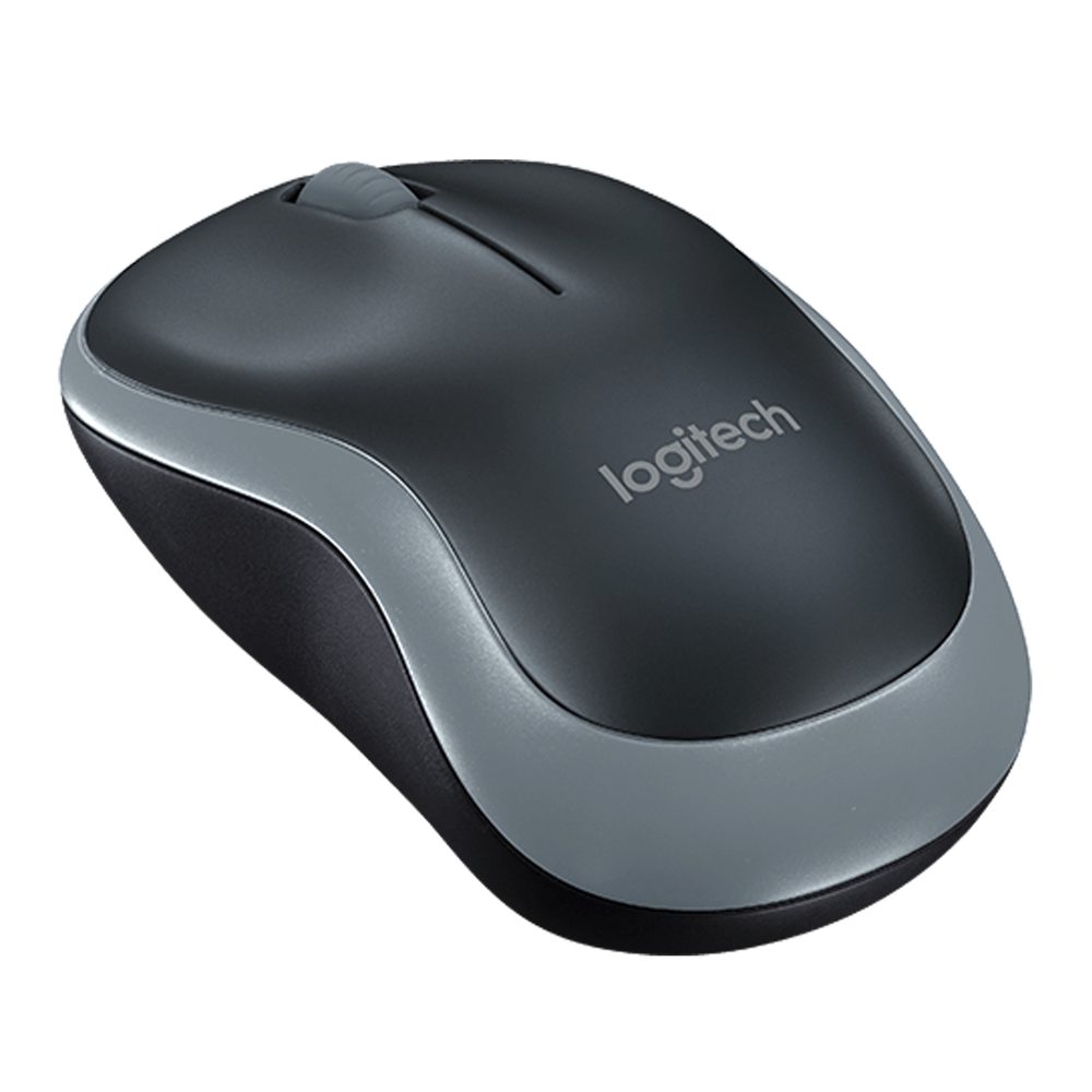 Mouse Logitech M185 Inalámbrico Negro