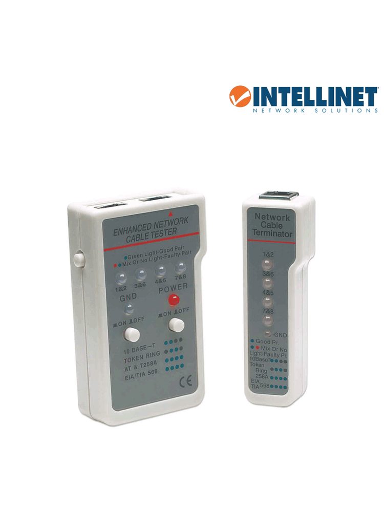 Probador cables Intellinet red rj11/R