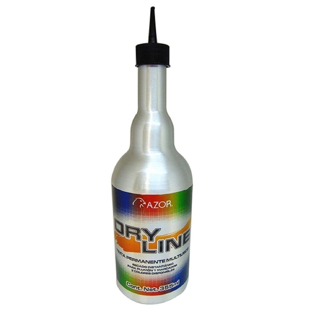 Tinta permanente Dry Line Azor color neg