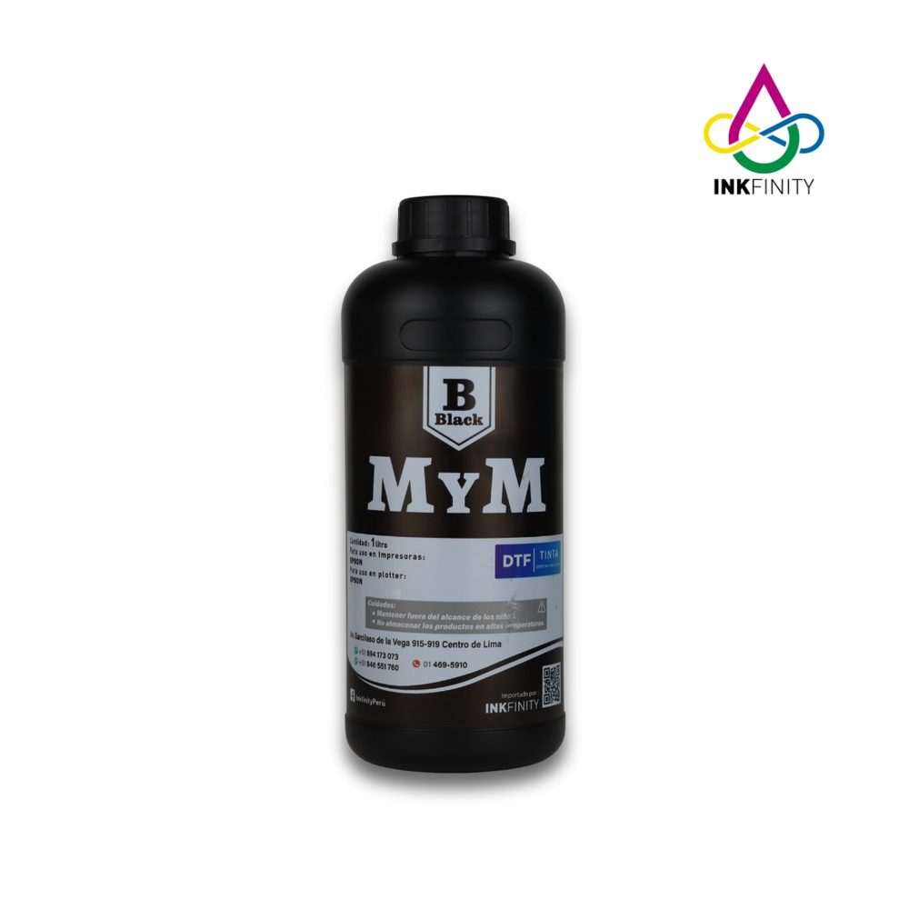 Botella De Tinta Negra 1000ml