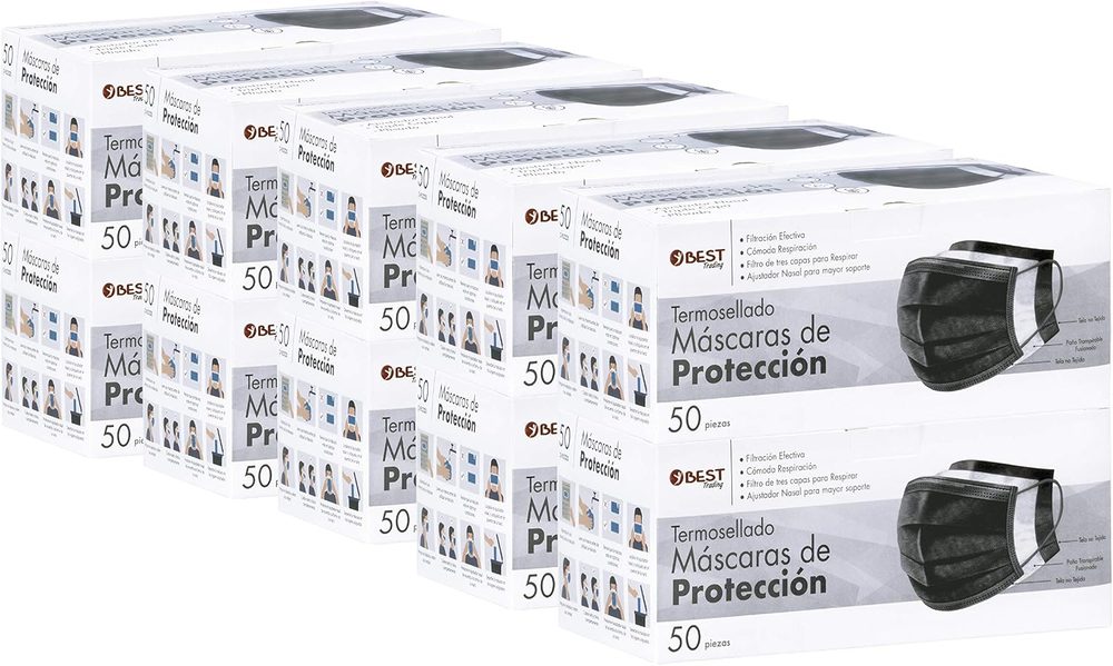 MASCARAS DE PROTECCION TERMOSELLADO