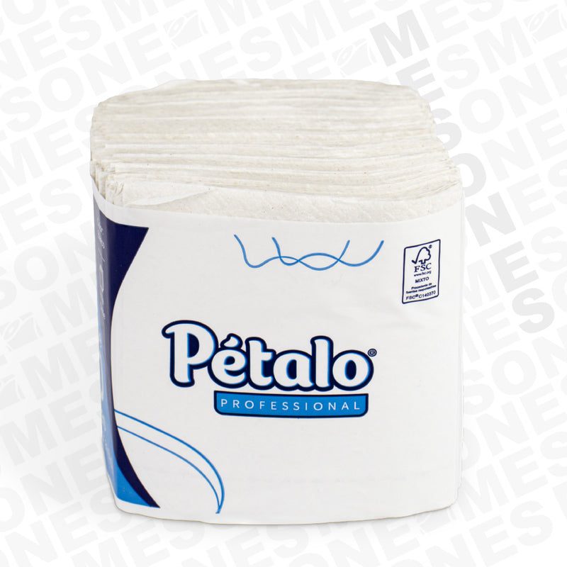 Servilletas blancas Petalo caja con 24 p
