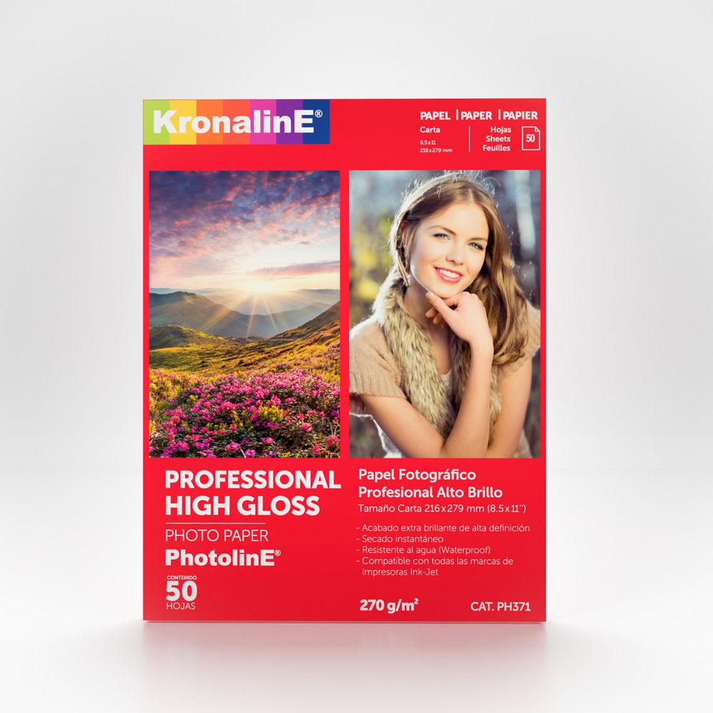 LM-Papel fotografico Kronaline high glos
