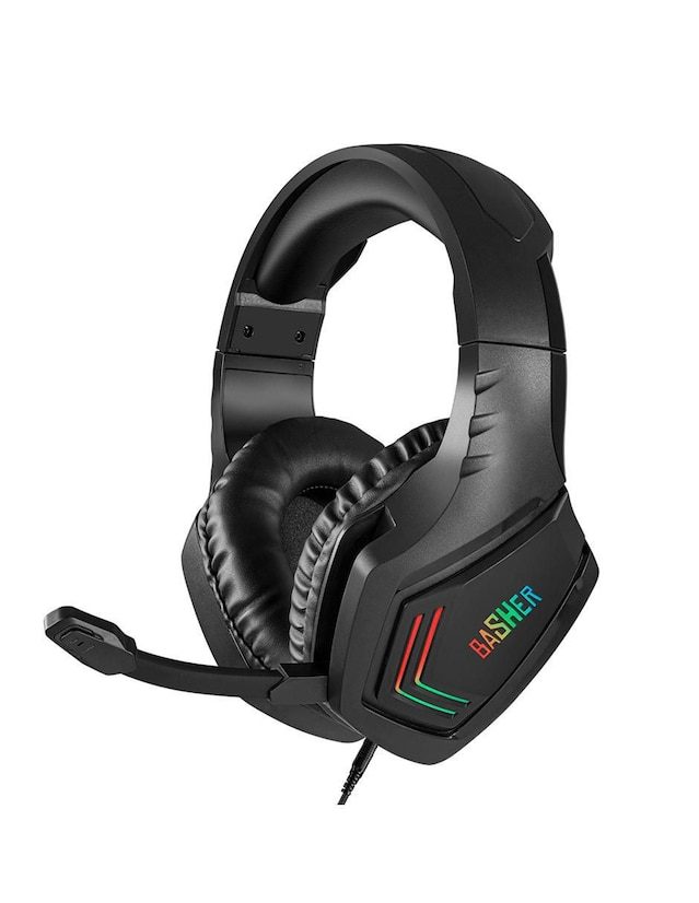 Audífonos gamer BASHER con micrófono aju