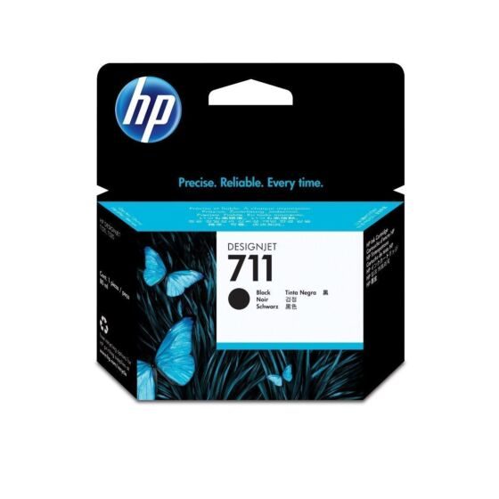Cartucho de tinta HP 711 de 80 ml negro