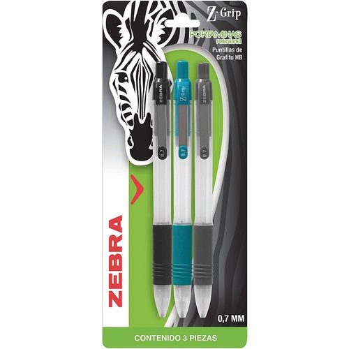 Portaminas ZEBRA Z Grip punto mediano 0.