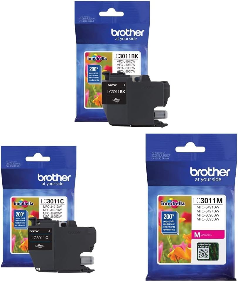 Cartucho Brother de tinta negro LC30117B