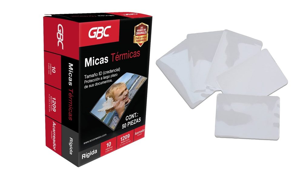 Mica térmica ACCO 11.5x8cm 10 miésimas 5