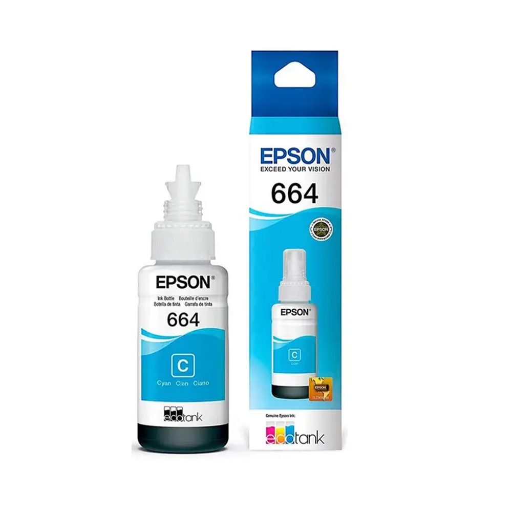 Tinta cyan Epson T664220.