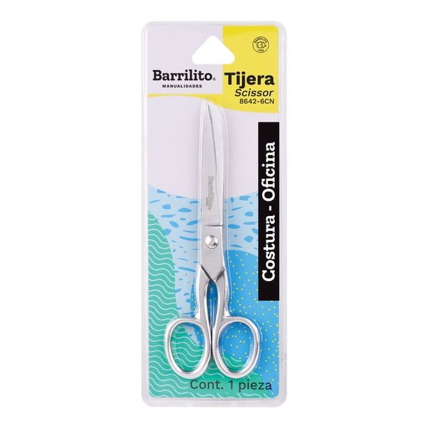 Tijera oficina/costura Barrilito 15.2 cm
