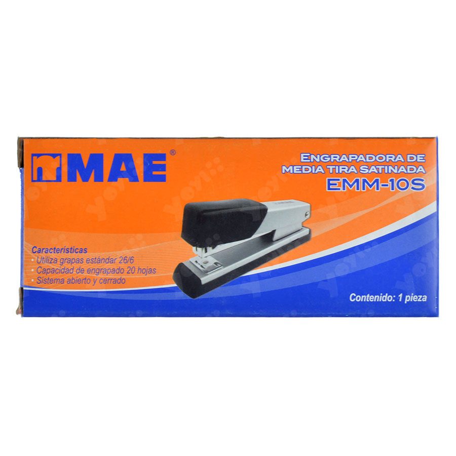 Engrapadora plástica de media tira MAE 1