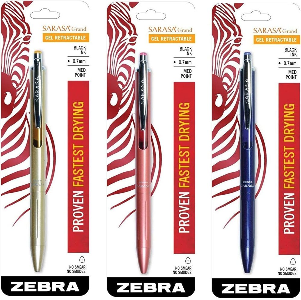 Bolígrafo de gel ZEBRA SARASA Grand punt