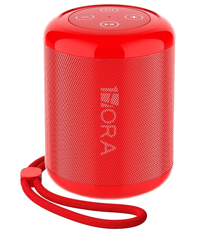 BOCINA INALAMBRICA 1HORA ROJO 3.5HS CON UNA CARGA