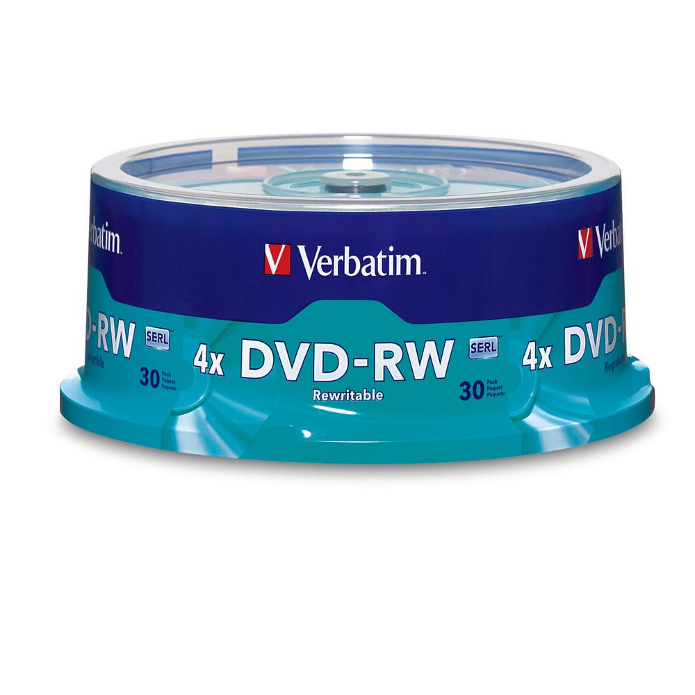 Disco Verbatim DVD-RW 4.7 GB 4x con 30 p