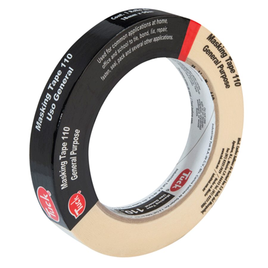 másking tape tipo 110 TUK 18mm x 50m, co