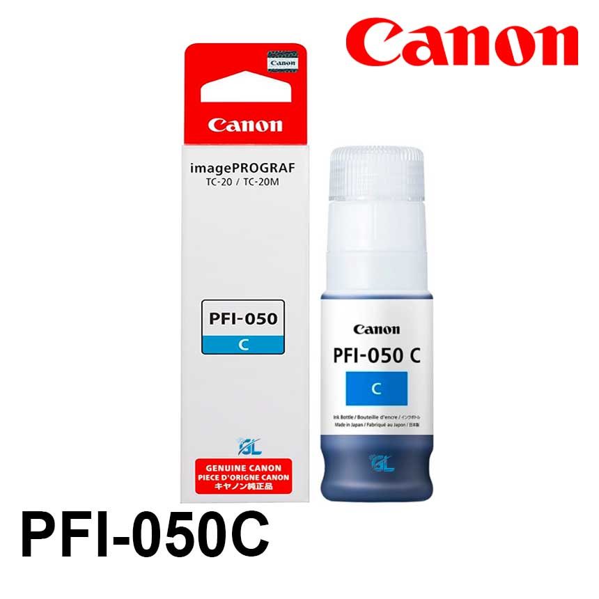 Tinta Canon PFI-050 cyan