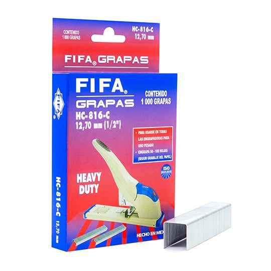 Grapas de uso pesado 1/2 FIFA Heavy Duty