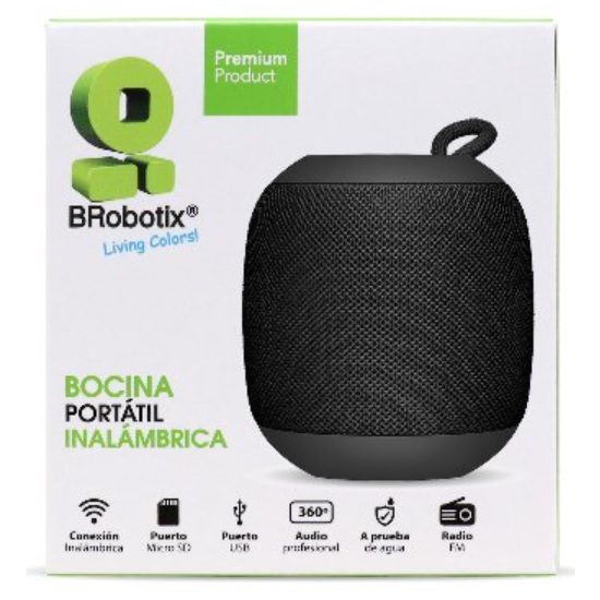 Bocina Bluetooth Con Radio FM Y Puerto U