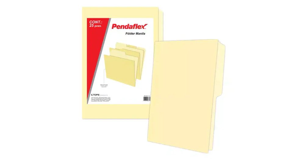 Folder manila Pendaflex oficio color ama