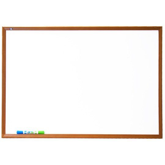 Pizarrón borrado seco GBC blanco 60 x 9