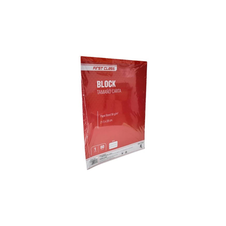 Block Dietrix tamaño carta rayado 80 hoj