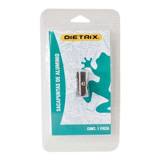 Sacapuntas aluminio Dietrix blíster 1 pi