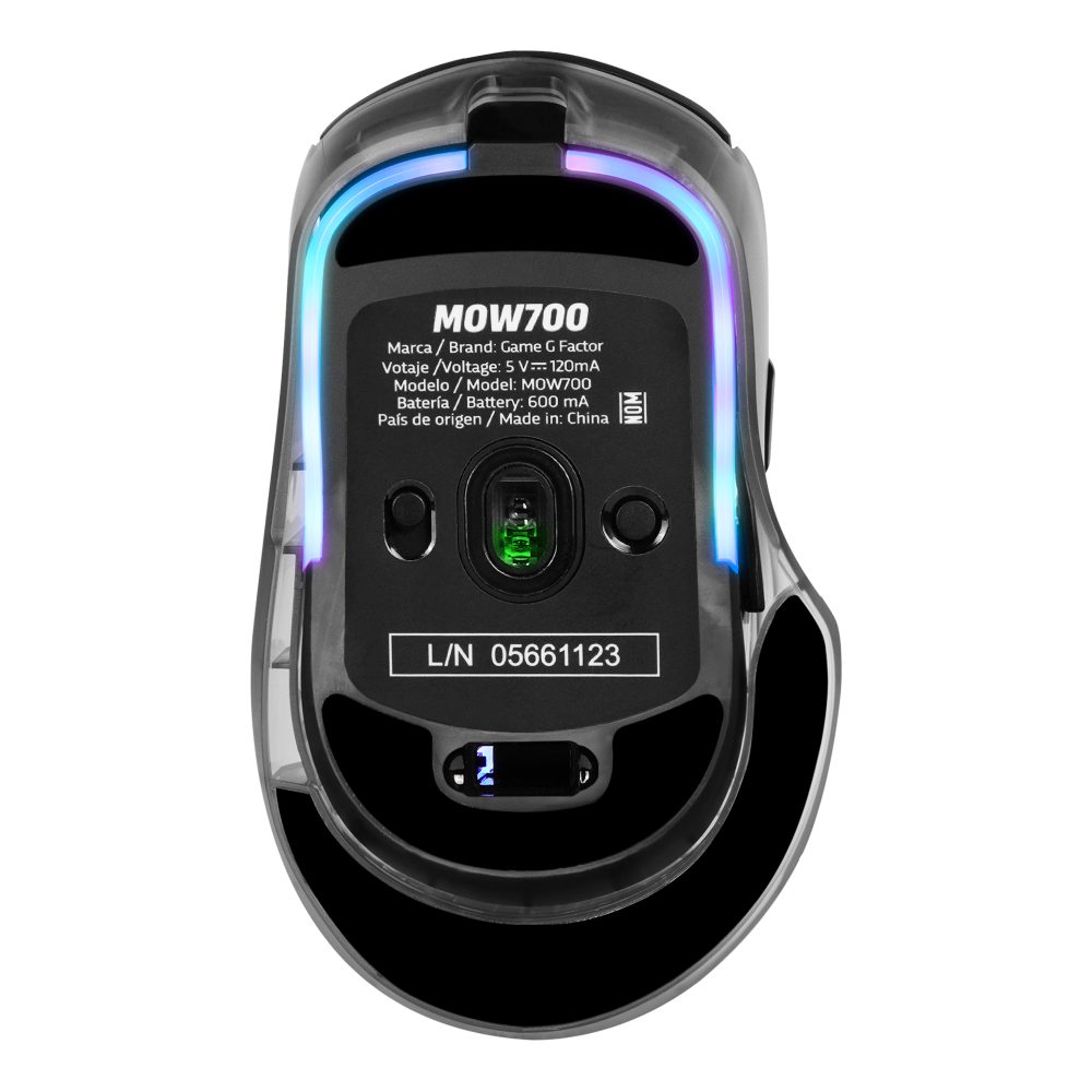 Mouse gf MOw700 inal, carcasas inter, 2.