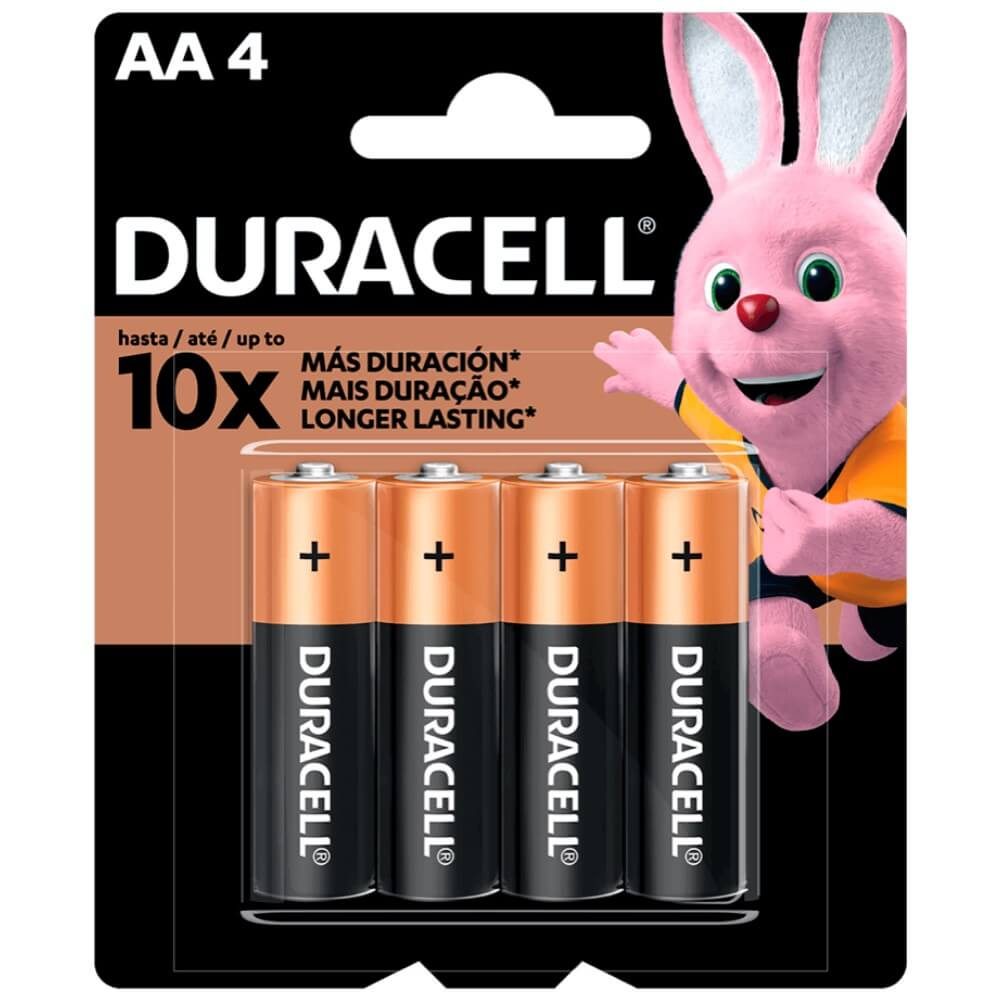 Pila en blister alcalina AA DURACELL con