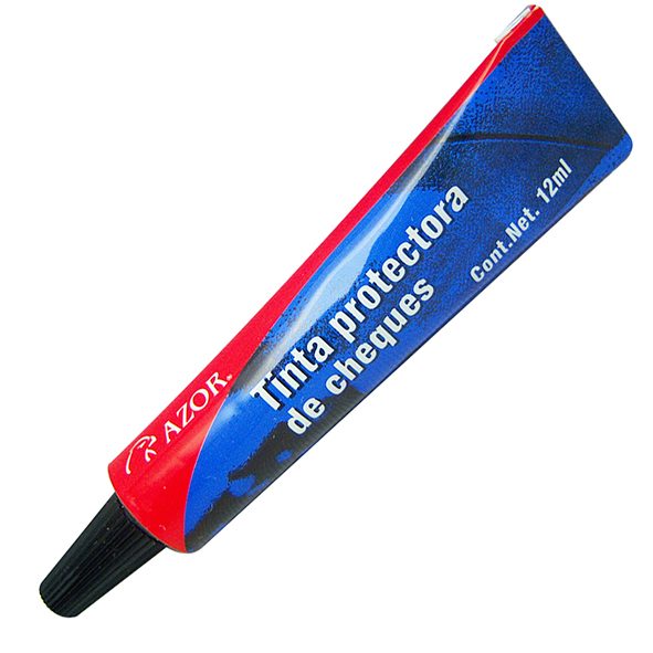 Tinta protectora de cheques Stafford col