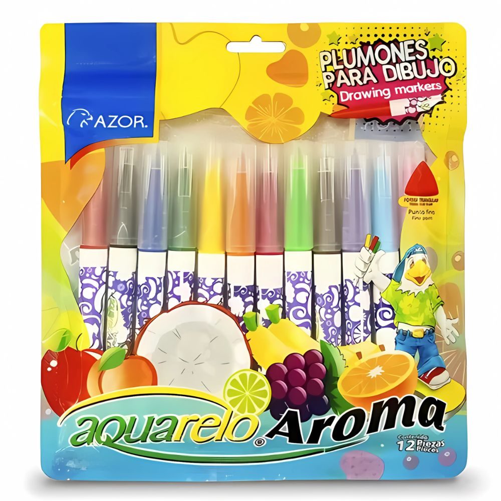 Marcador lavable Aquarelo Junior punta b