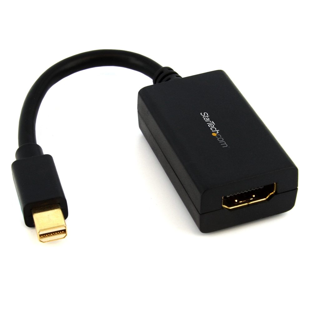Adaptador de Video Mini Displayport a HDMI - Cable Convertidor - Hembra HDMI - Macho Mini Dp - Hasta 1920X1200 - Pasivo - Startech.com Mod. MDP2HDMI