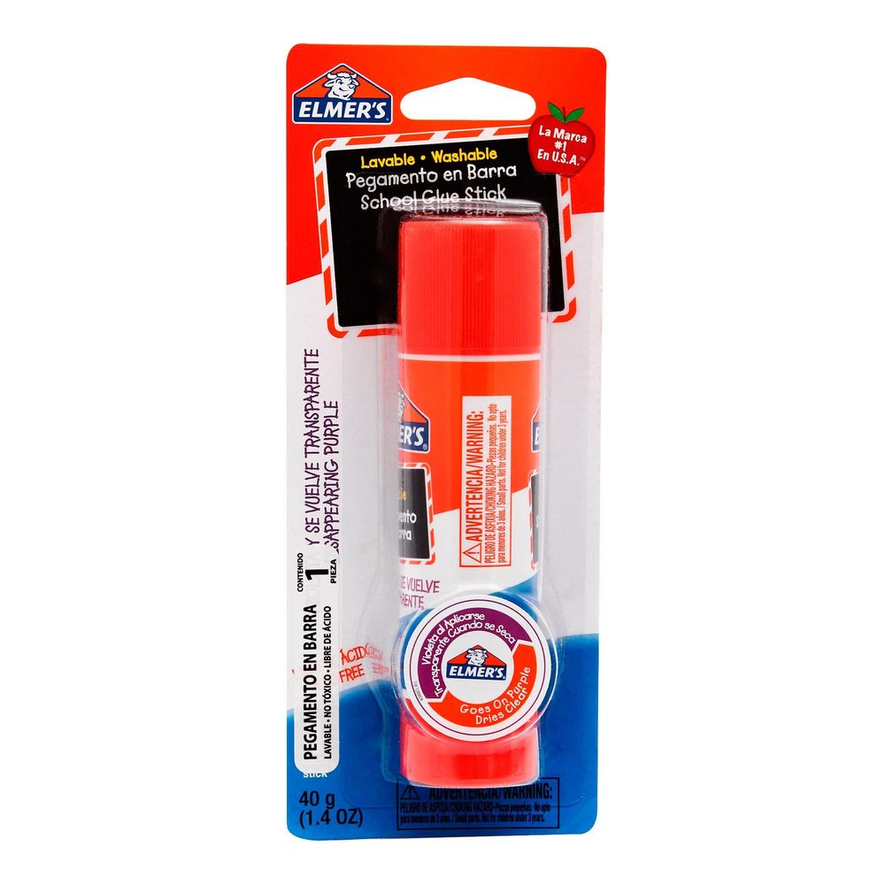 Lápiz adhesivo Elmers 40 gr + 1 barra de