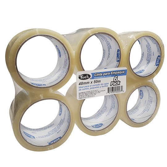Cinta 278 de empaque TUK 48mm x 50m, tra