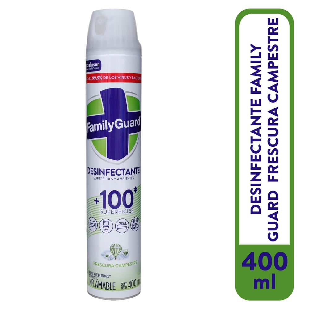 Family Guard Aerosol Desinfectante 400 m