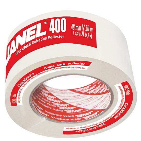 Cinta doble capa poliester línea 400 JAN