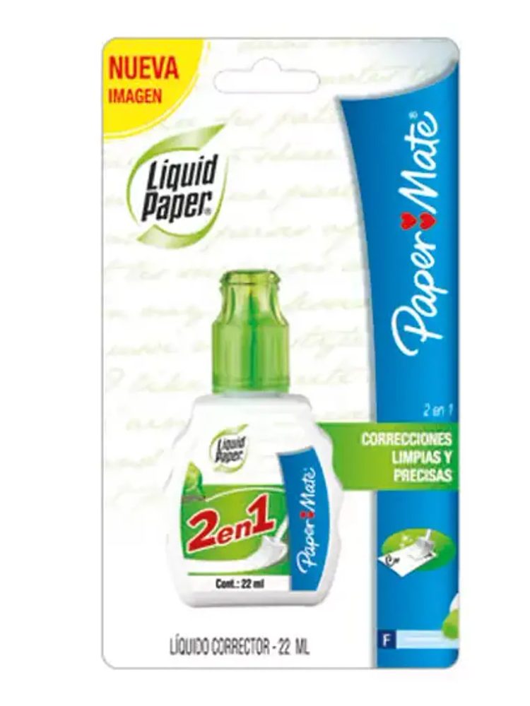 Corrector viceversa Liquido Paper 2en1 e