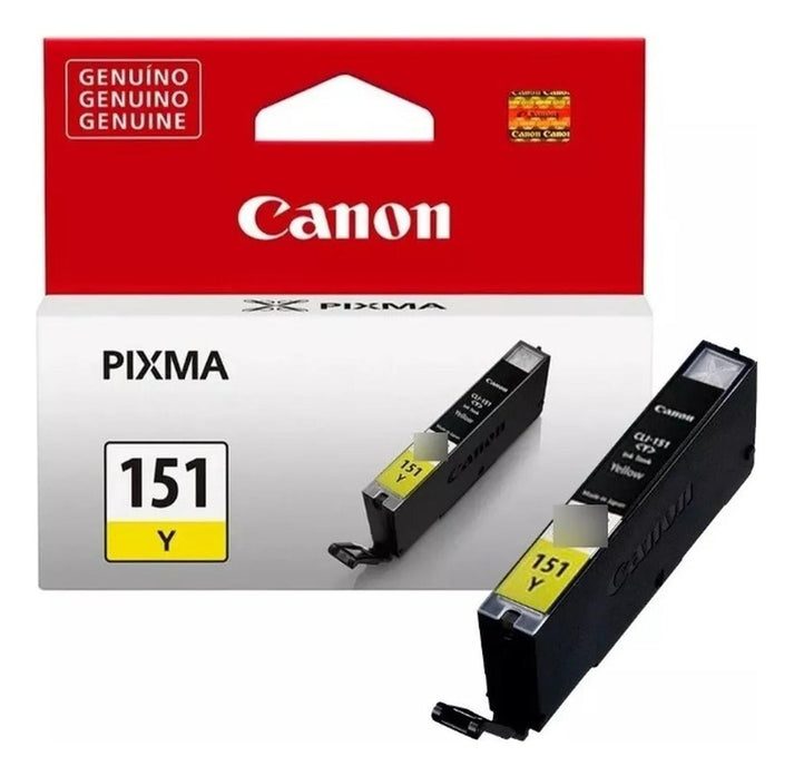 Cartucho Canon para tinta CLI-151 amaril