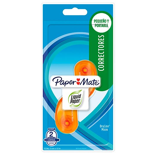 Corrector en cinta micro Paper mate, Blí