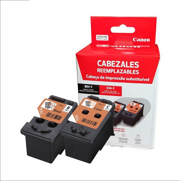 Kit Cabezal de Tinta Negra BH-1 + Cabezal de Color CH-1