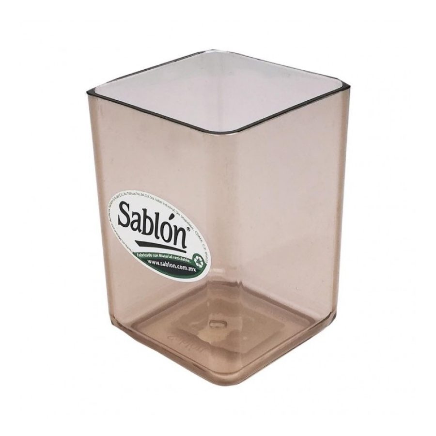 Porta lápices Sablón color humo 6.3 x 6.