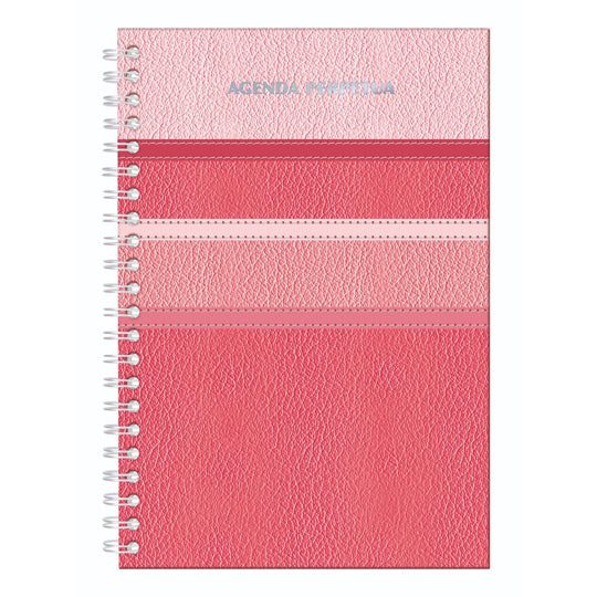 Agenda perpetua Pinos Altos color rosa p